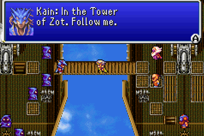 Kain Telling you about Tower of Zot